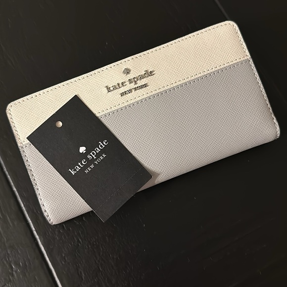 NWT Kate Spade ♠️ Madison Large Slim Bifold Wallet - Picture 7 of 11